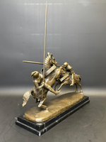 Скульптурная композиция «Бой герцога Кларенса и рыцаря Фонтена»