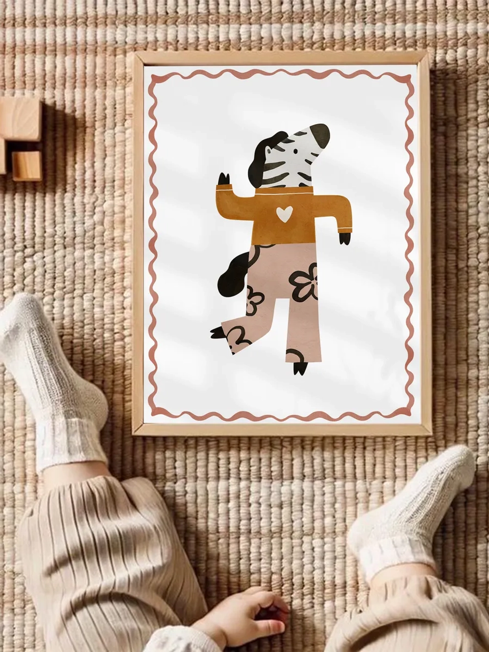 Постер для детской 50х70 см интерьерный