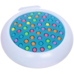 Расческа массажная складная с зеркалом, круглая «Monaco - Princess», микс 4 цвета, 7 см (коробка PVC)