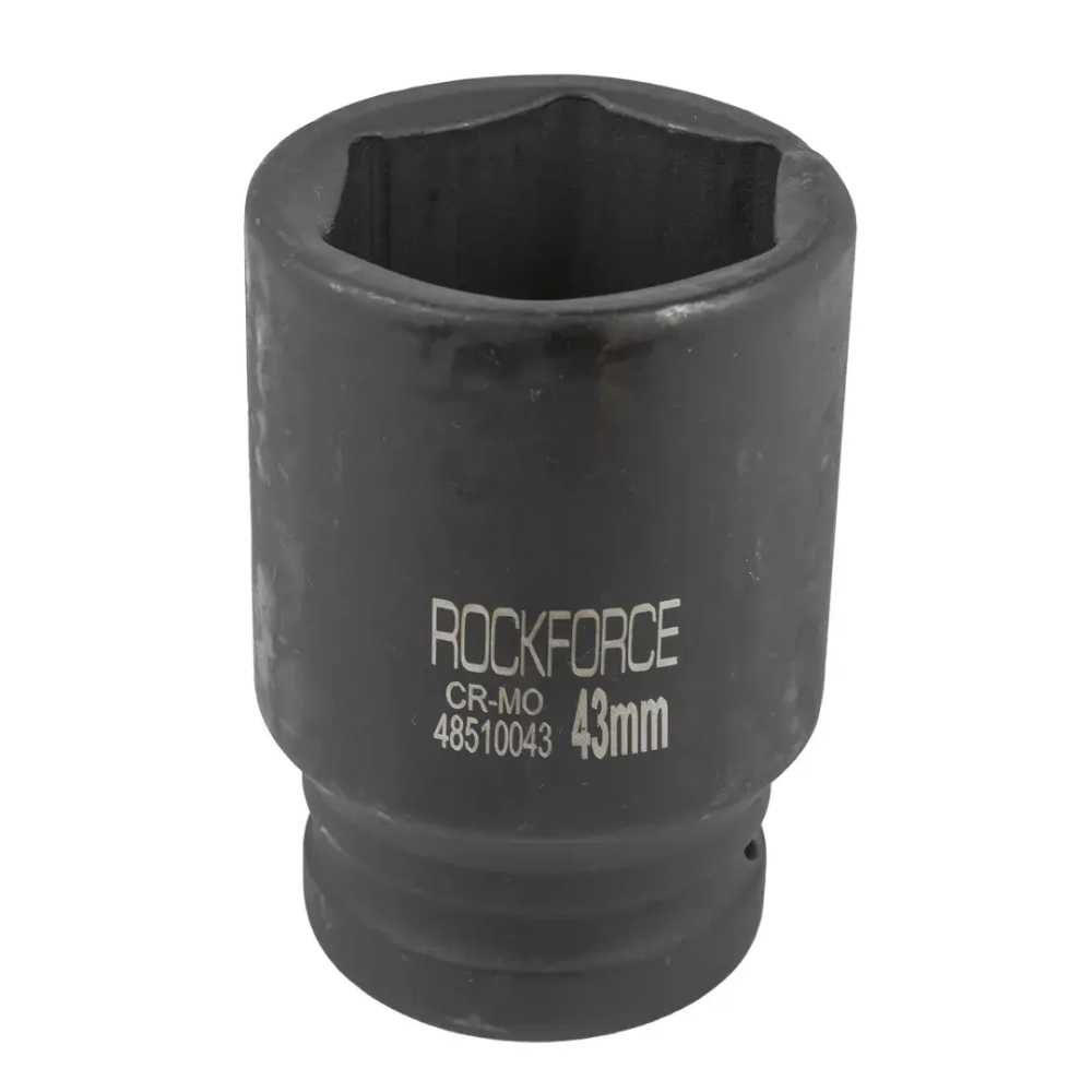 Головка ударная глубокая 43мм 1''6гр. RockForce##Rock FORCE RF-48510043