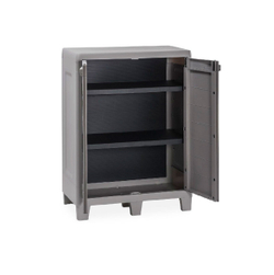 Уличная пластиковая тумба Toomax Woody's XL Light Grey