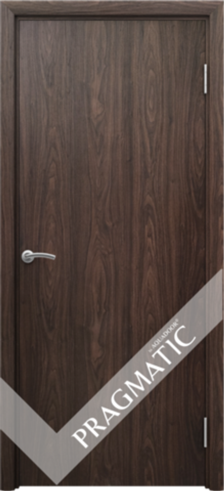 Двери пластиковые Аквадор Pragmatic цвет: Лесной Орех