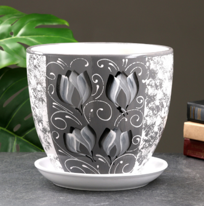 Горшок цветочный Крокус 5 л