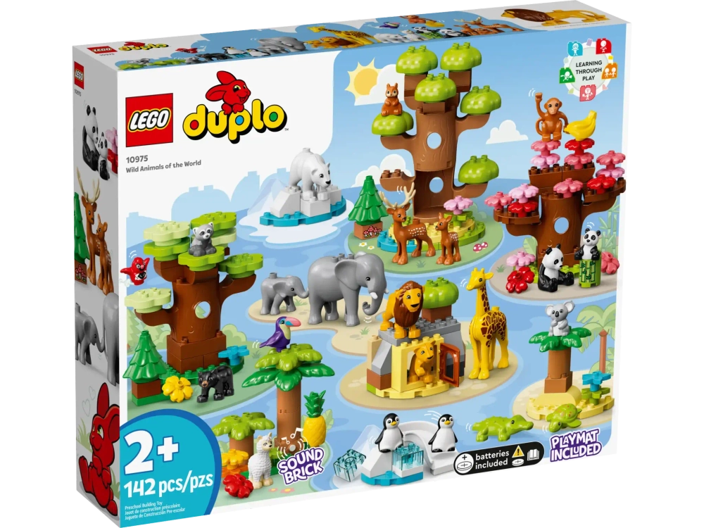 Конструктор LEGO Duplo 10975 Дикие животные мира