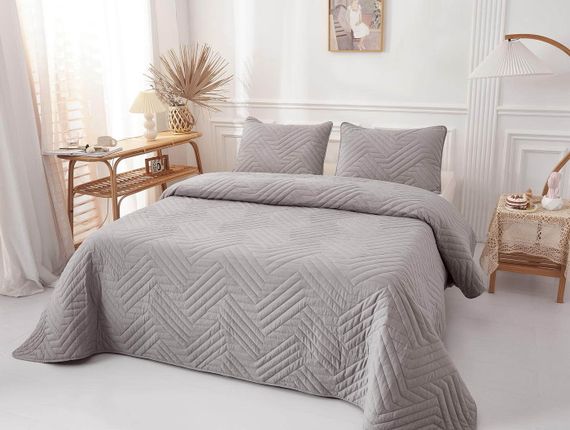 Мориц (серый) Покрывало 230х250