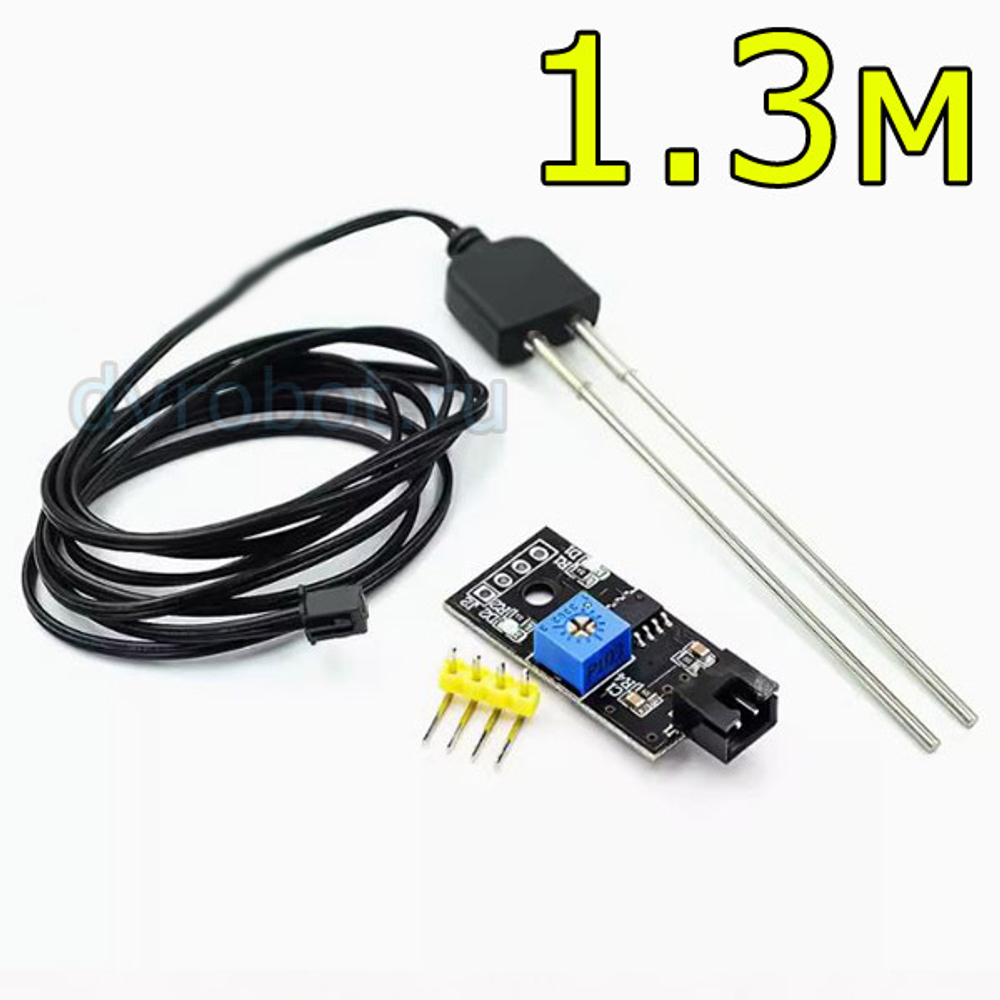Датчик влажность почвы - LM393/1.3м