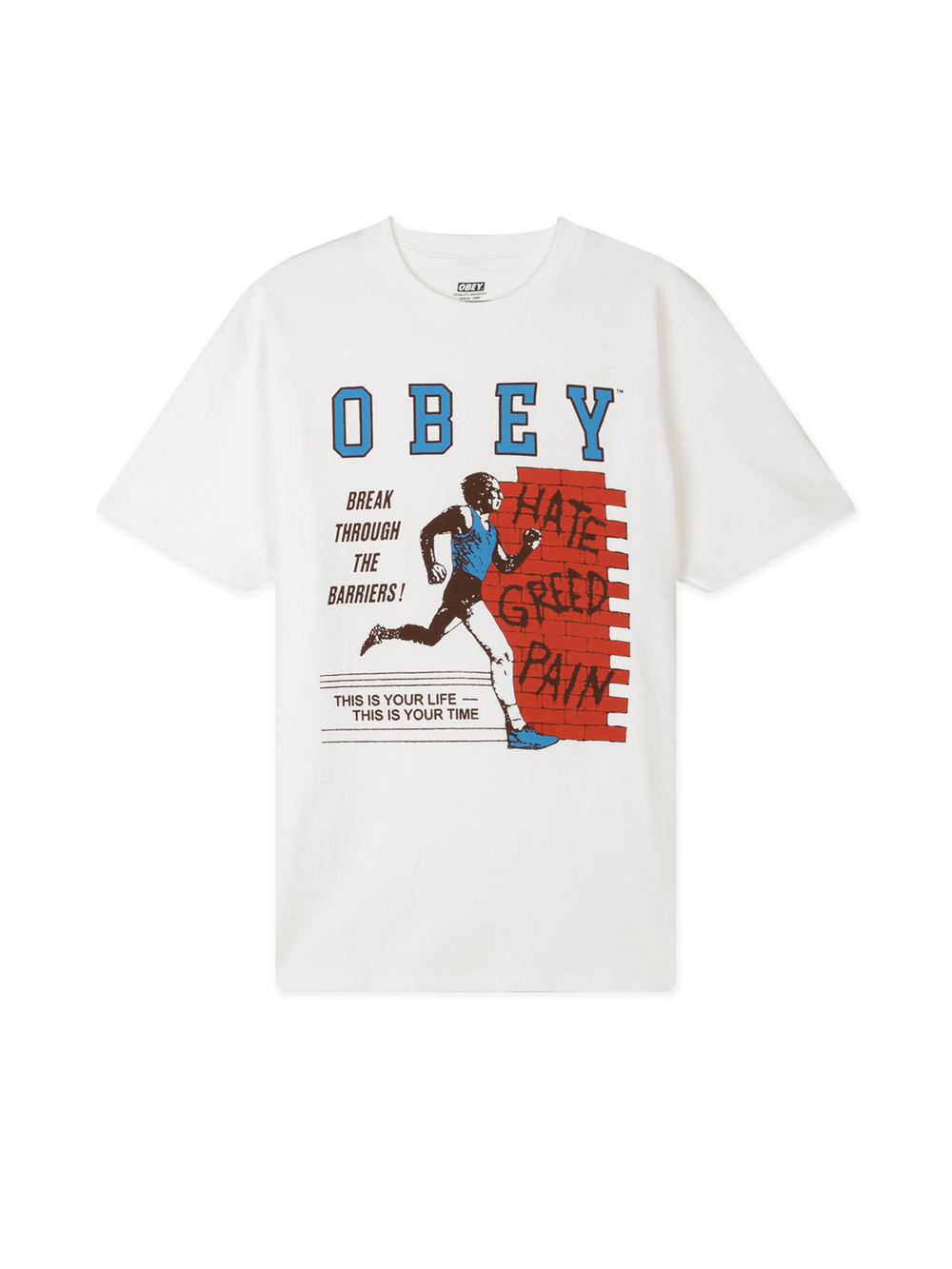 Мужская Футболка Obey Break Barriers