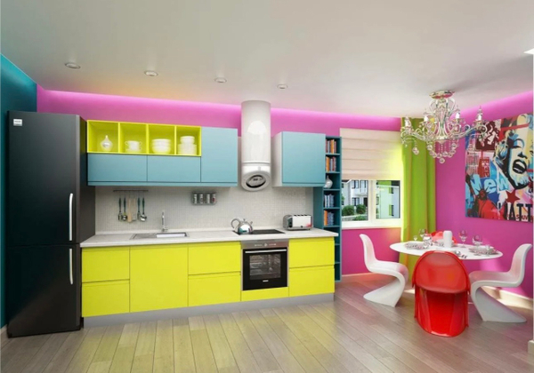 Примеры современных кухонь в дизайне из интернета
