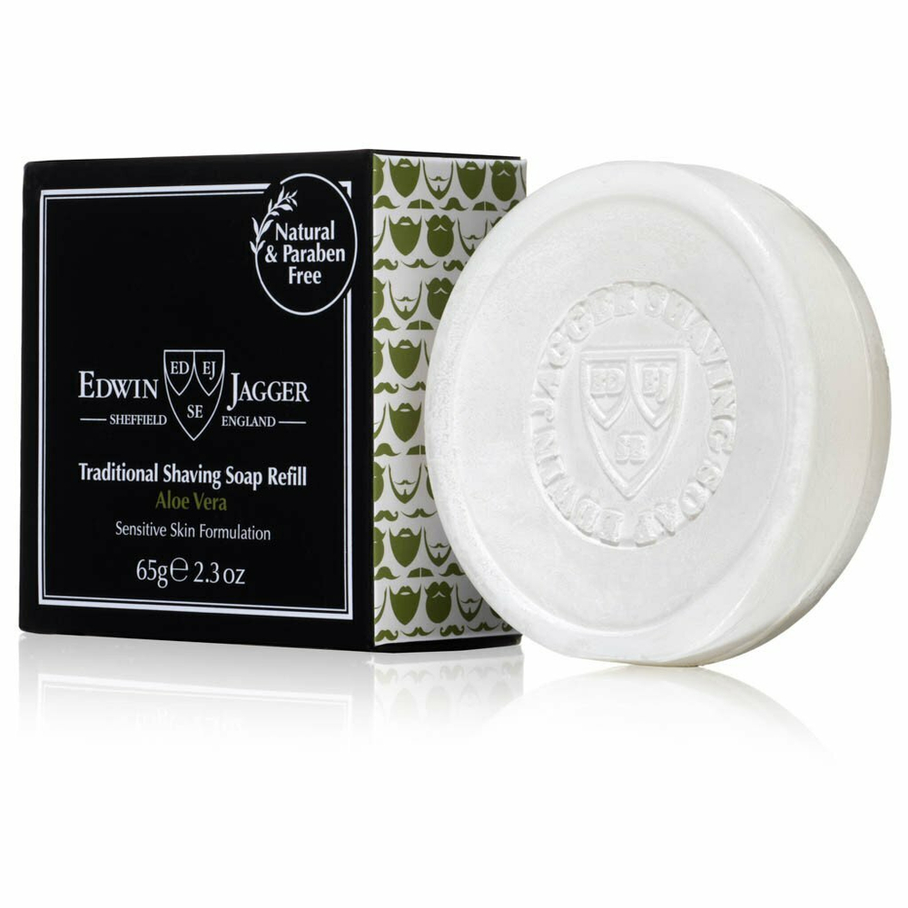 Мыло для бритья Edwin Jagger Aloe Vera 65 гр