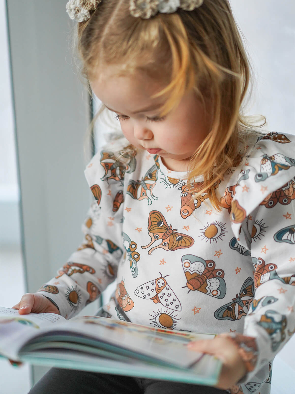 Лонгслив Mjölk Бабочки с крылышками