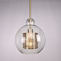 Подвесной светильник CATCH F pear brass D25