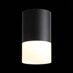 ST100.402.05 Светильник потолочный Черный LED 1*5W 3000K 390Lm Ra&gt;80 120° D64xH110 170-240VV Накладные светильники
