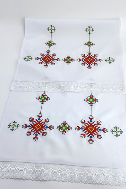 Полотенце с чувашской вышивкой