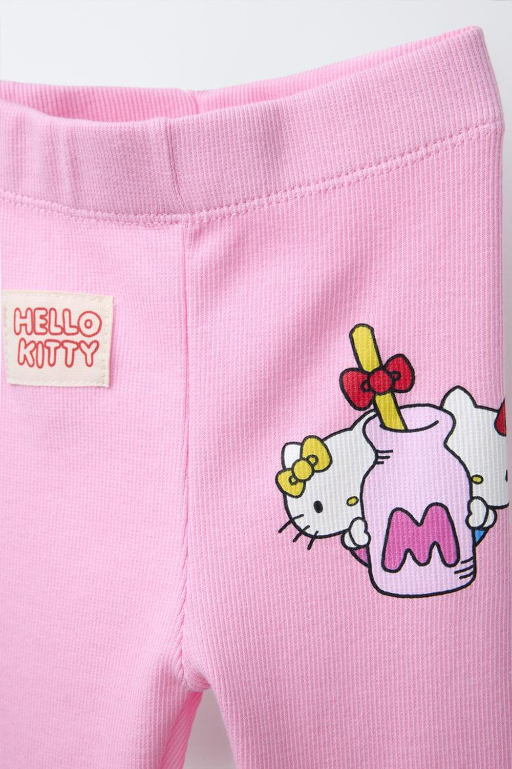 ZARA ЛЕГИНСЫ HELLO KITTY ©, РОЗОВЫЙ