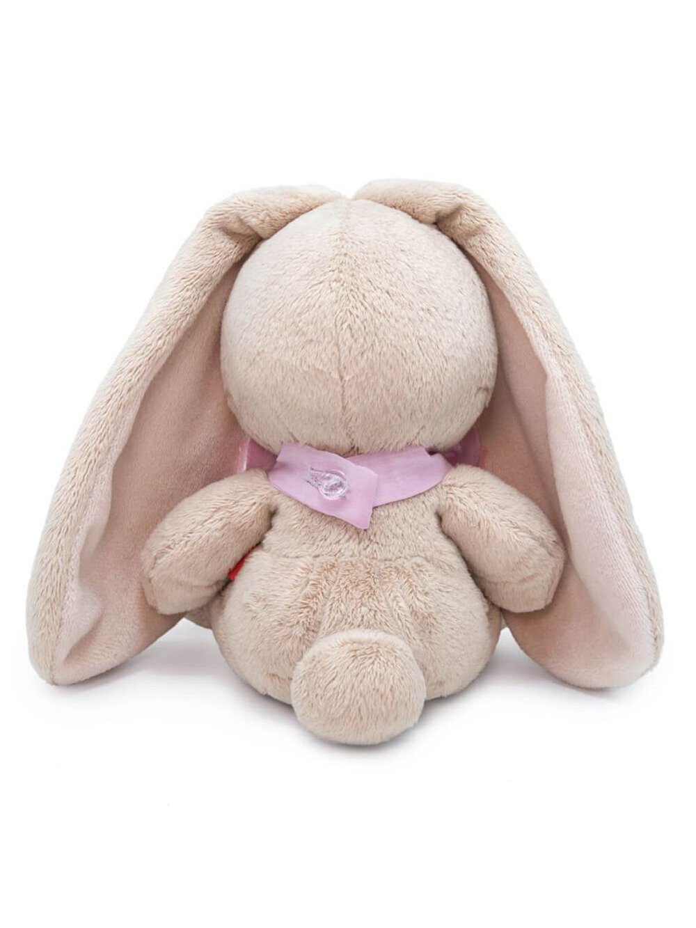 Мягкая игрушка Зайка Ми в банте с подвесками 15 см