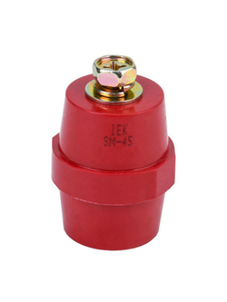 Изолятор SM45 (М8) силовой с болтом IEK YIS11-45-14-B