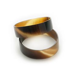 turtle horn bangle mini