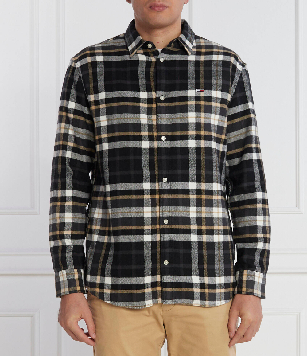 Рубашка Tommy Jeans - черный(DM0DM17246)