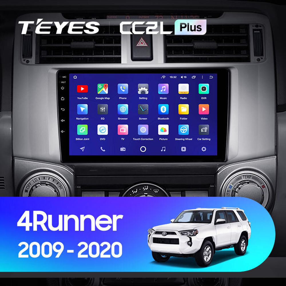 Teyes CC2L Plus 9" для Toyota 4Runner 2009-2020