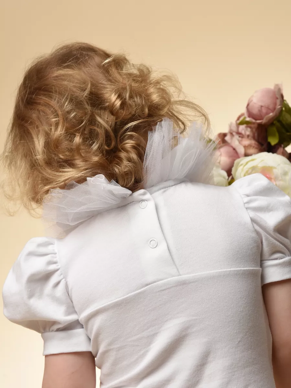 Боди с декоративным воротничком