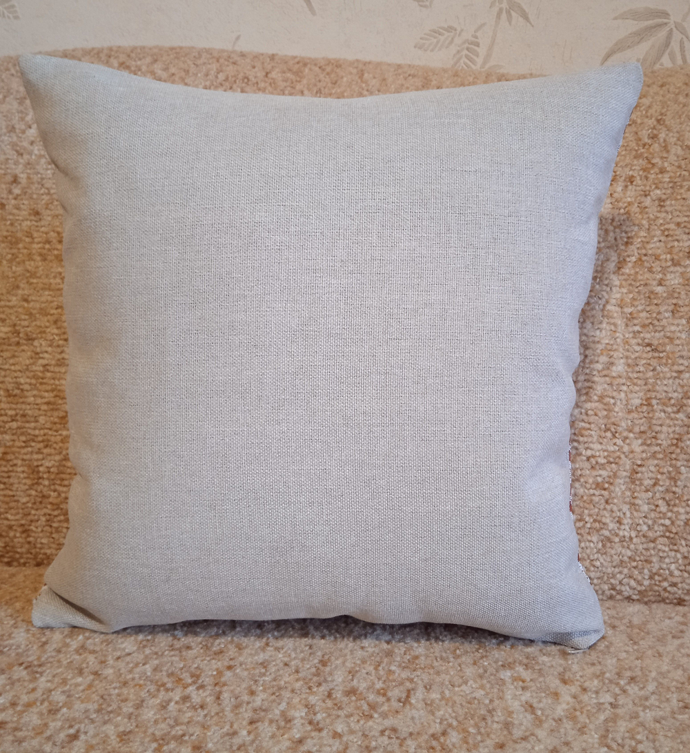 Декоративный гобеленовый чехол для интерьерной подушки Подарки Санта Клауса 38*38