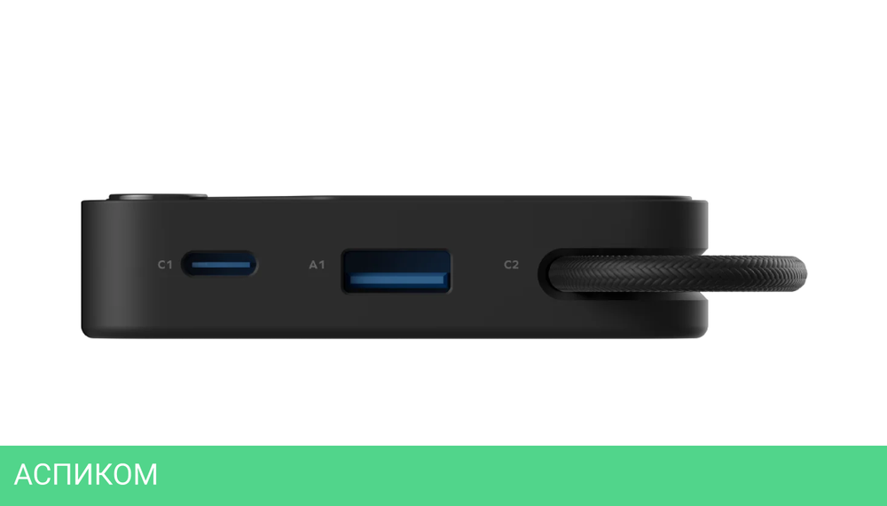 Портативное зарядное устройство Momax IP152 1-Power X Black (IP152D)
