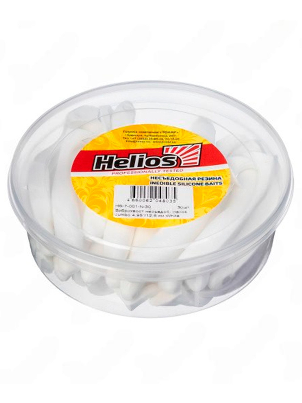 Виброхвост несъедобный Helios Jumbo 4,95"/12.5 см Star Oil 30шт. (HS-7-042-N-30)