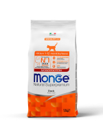 Гипоаллергенный корм Monge Monoprotein для котят и беременных кошек (утка), 1,5 кг