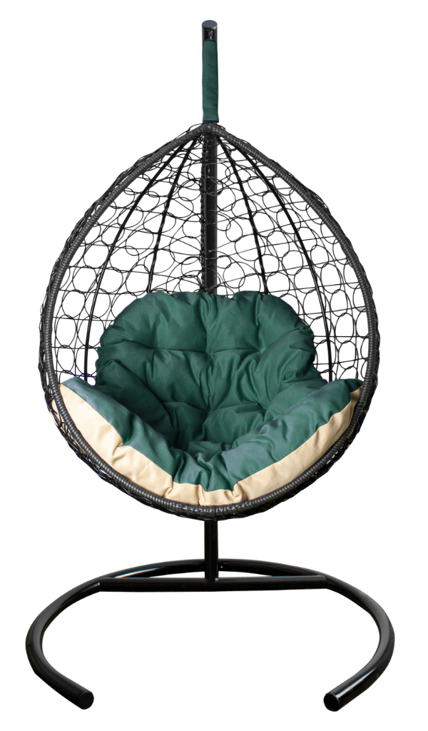 Подвесное кресло-кокон ТИБЕТ СТАНДАРТ черный