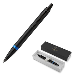 Parker IM Professionals - Marine Blue BT, шариковая ручка, М, подарочная упаковка