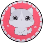 Коврик - лежанка для животных «ЛАПУСИКИ», милашка, цвет как на фото d-60см (лейбл)