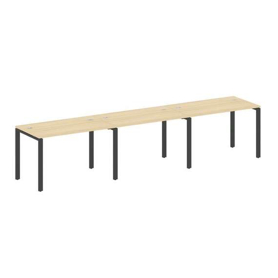 Метал Систем Рабочая станция на 3 места на П-образном м/к БП.СМ-3.2