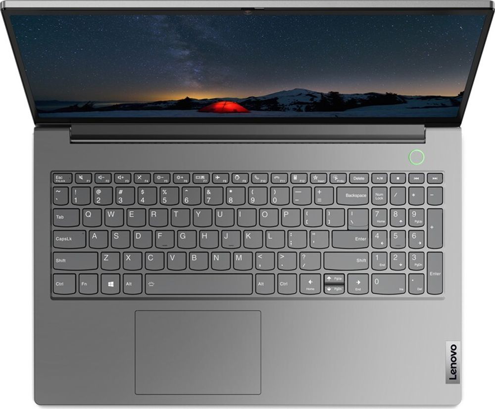 Ноутбук Lenovo ThinkBook 15 Gen 3, 15.6&amp;quot; (1920x1080) IPS/Intel Core i5-1155G7/8ГБ DDR4/512ГБ SSD/Iris Xe Graphics/Без ОС, серый [21A5A00MCD]