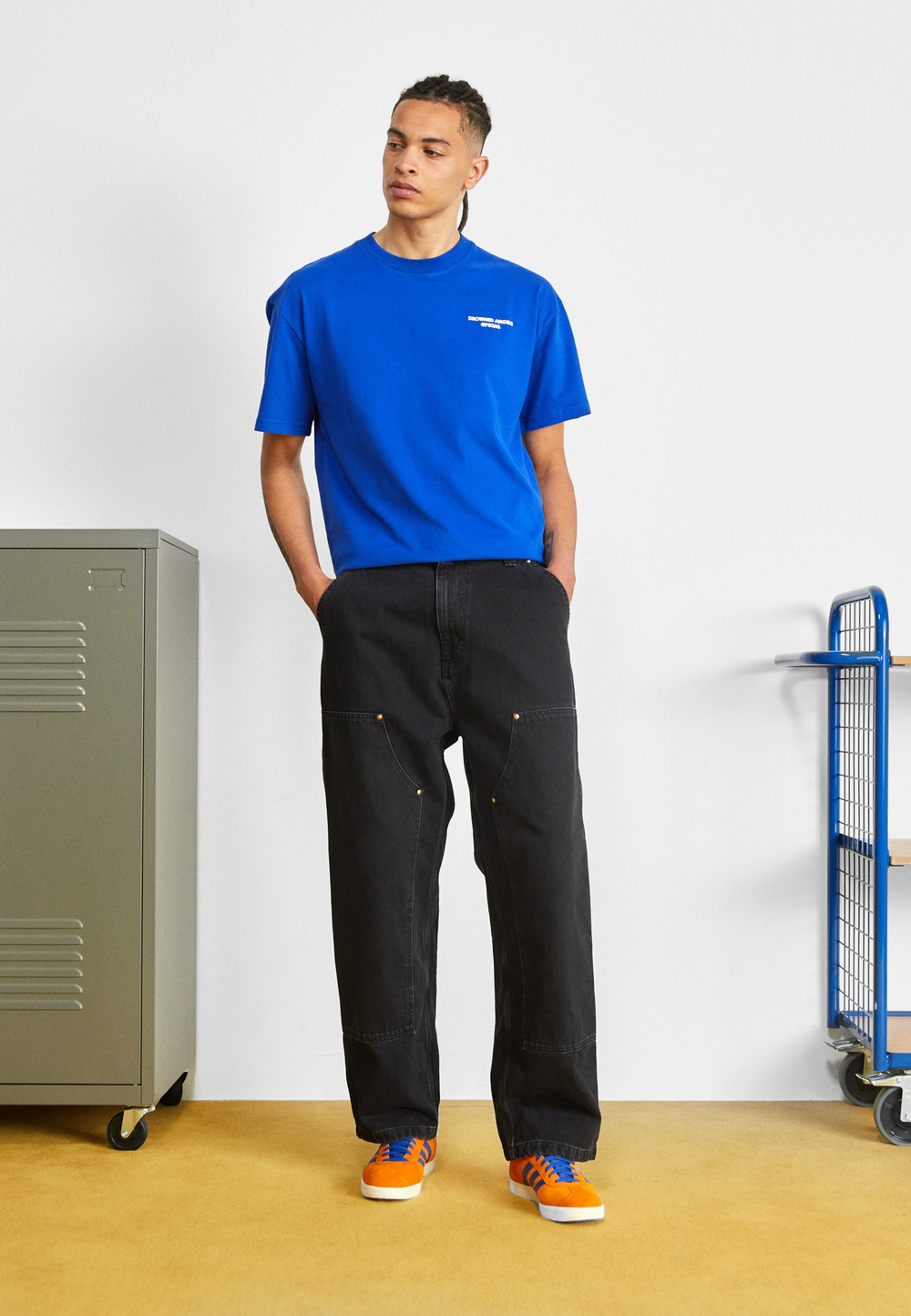Carhartt WIP NASH PANT SMITH - Джинсы свободного покроя - Чёрный