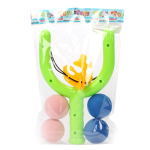 Рогатка с 4мячами , сетка 86-10