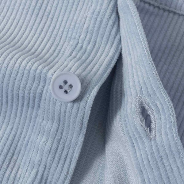 Рубашка Velvet Button голубая - фото 5