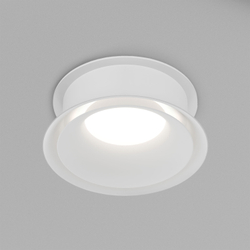 DK2403-WH Встраиваемый светильник влагозащ., IP 44, 15 Вт, GU10, белый, алюминий