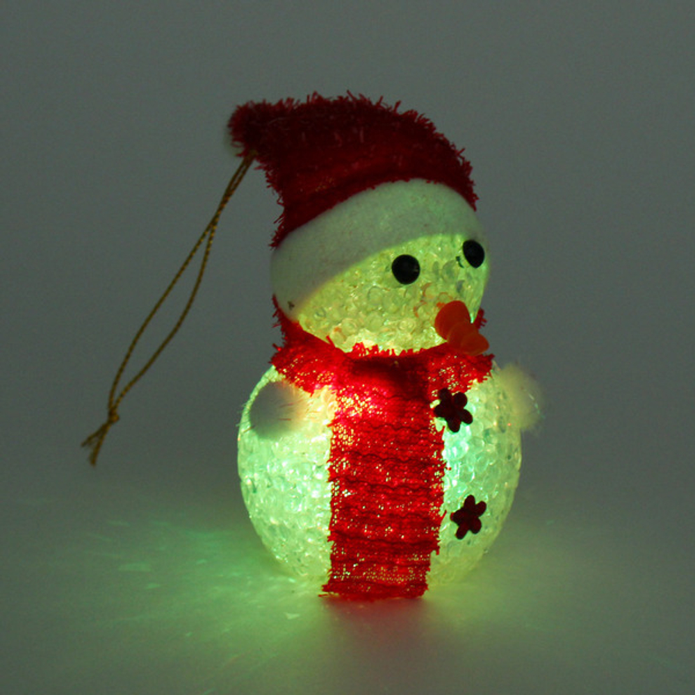 Фигурка «Снеговичок в колпачке» 15*15 см