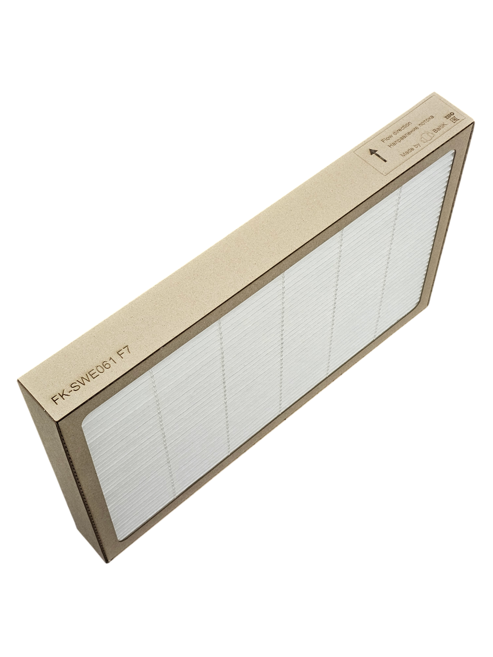 Комплект фильтров  FK-SWE061 (аналог 102W13SS для  установок  Swegon CASA W130  274x435x48  F7 )