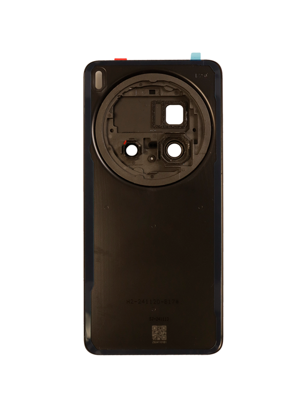 Задняя крышка для Vivo X200 Pro черная (Black) со стеклом камеры