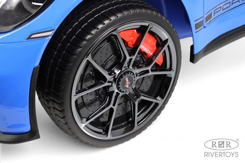 Детский электромобиль RiverToys Porsche 911 GT3 Y911YY Y911YY-BLUE-GLANEC/синий глянец