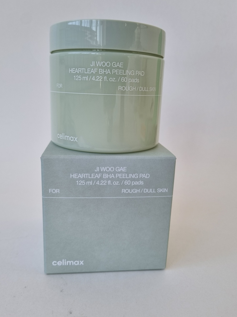 Тонизирующие пилинг-пэды с BHA-кислотой Celimax Ji Woo Gae Heartleaf BHA Peelind Pad