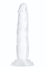 Прозрачный фаллоимитатор-реалистик Crystal - 19 см. (Цвет: прозрачный)