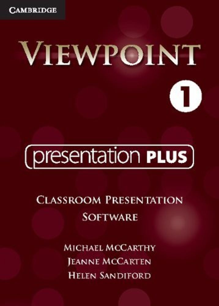 Viewpoint Level 1 Presentation Plus Classroom Presentation Software