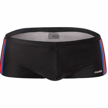 Мужские плавки хипсы черные Aussiebum Squad Black