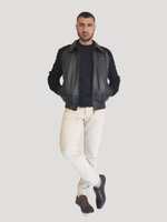 Кожаная куртка из крокодила