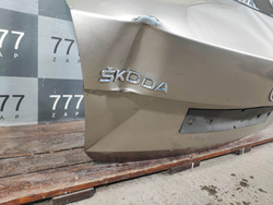 Крышка багажника Skoda Rapid 1 12-20 Б/У Оригинал 5JA827023A
