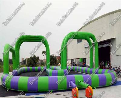 Надувная трасса "Мини", 13*9*2,5 м