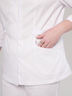 Блуза медицинская женская Бл-322/2 3/4 клеон проф