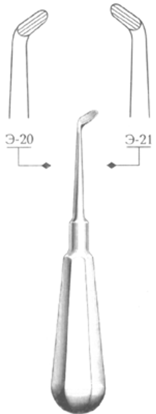 Элеватор зубной угловой левый малый 4Л ВР-Э-21